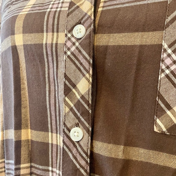 Aerie Button Down Flannel - Picture 3 of 5